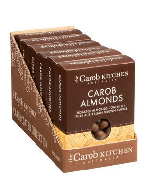 Carob Coated Almonds  6 x 100g