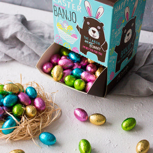 Banjo The Carob Bunny | 2 x Mini Easter Egg Dispensers