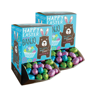 Banjo The Carob Bunny | 2 x Mini Easter Egg Dispensers