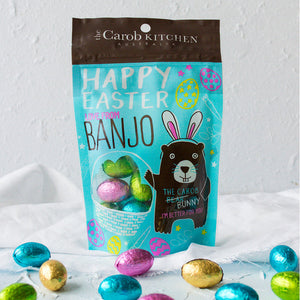 Banjo The Carob Bunny | Mini Egg Gift Bag 140g x 10