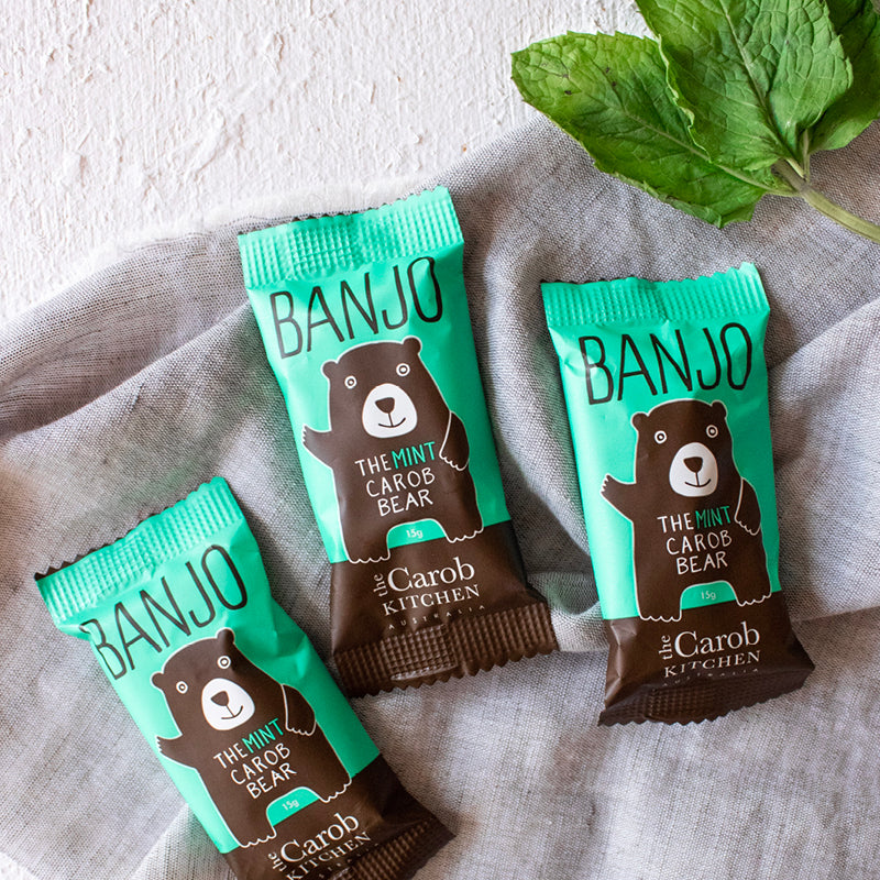 Banjo The Mint Carob Bear | 50 Bear Carton