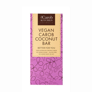 Vegan Carob Coconut Bar