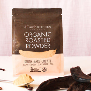 Organic Roasted Carob Powder