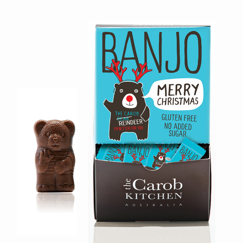 Banjo The Christmas Carob Reindeer | 50 Bear Carton