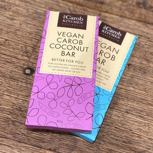 Vegan Carob Coconut Bar | 12 x Bars