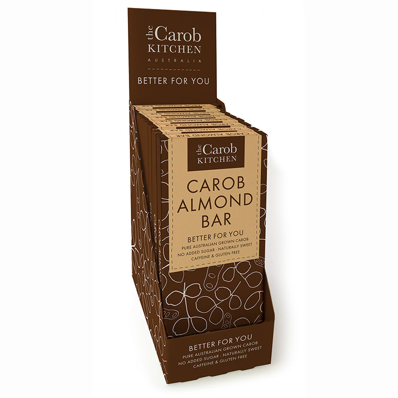 Carob Almond Bar | 12 x Bars