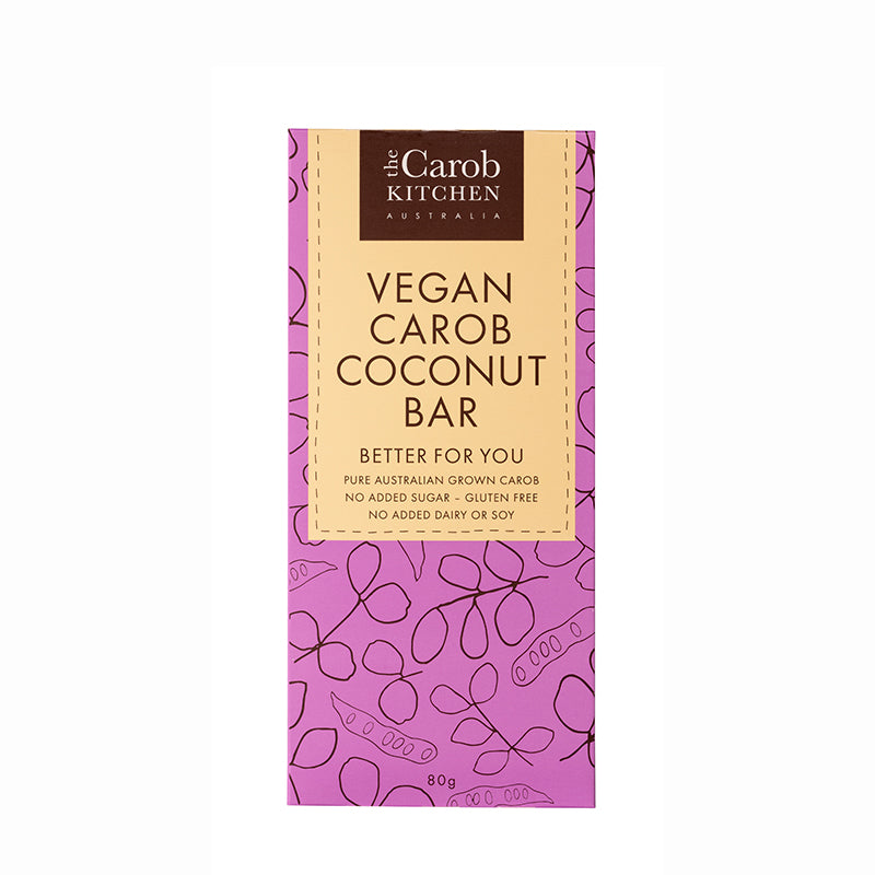 Vegan Carob Coconut Bar